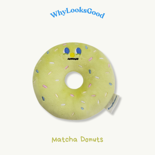 Korean Donuts Dog Sound Toys - Matcha Donuts