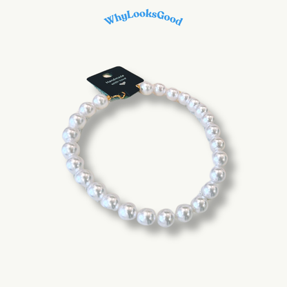 Pet Pearl Necklace with Extension Chain