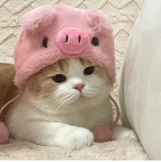 Cute Piggy Hat for Cats and Dogs - Piggy