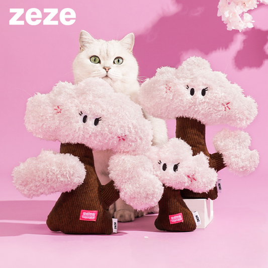 ZEZE Relaxing Sakura Tree Catnip Cat Toy (Multi-size)