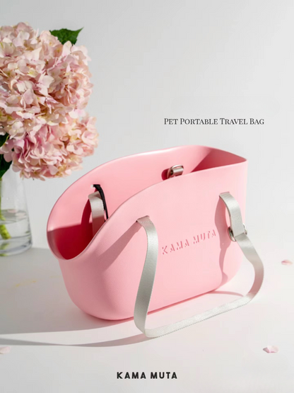 KAMA MUTA Deluxe Pet Tote Bag - Pink