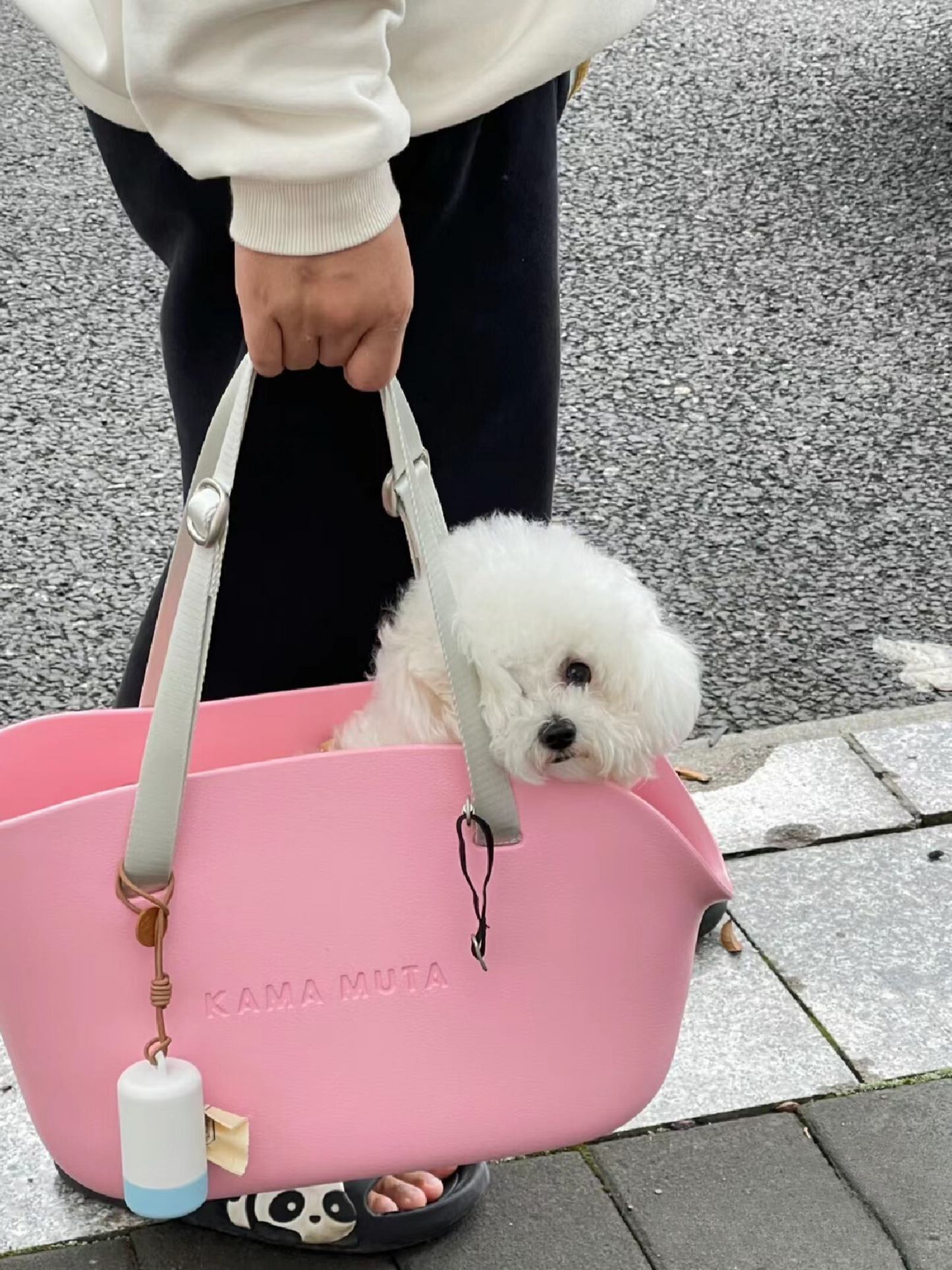 KAMA MUTA Deluxe Pet Tote Bag - Pink