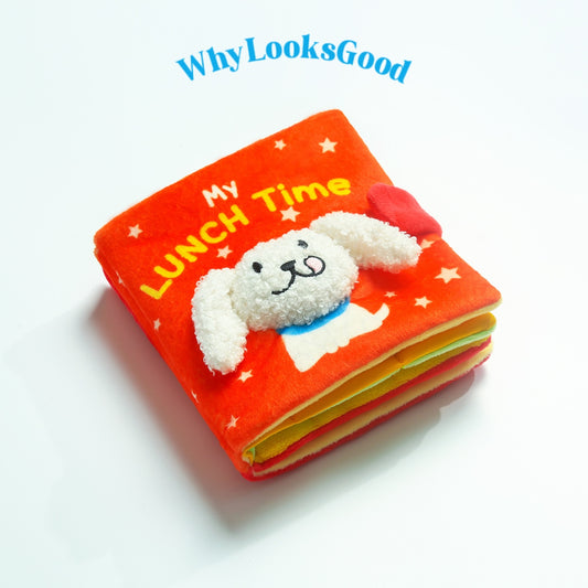 Snuffle Squeaky Hidden Treat Book Toy