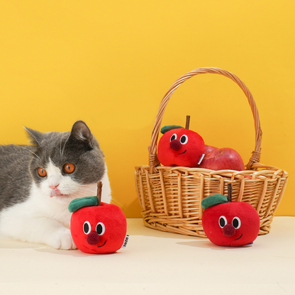 ZEZE Red Apple Silvervine Cat Toy