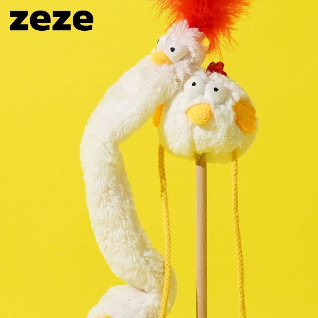 ZEZE Chick Cluck Cat Teaser - Round