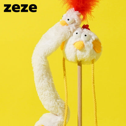 ZEZE Chick Cluck Cat Teaser - Round