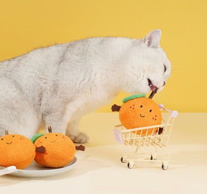 ZEZE Orange Silvervine Cat Toy