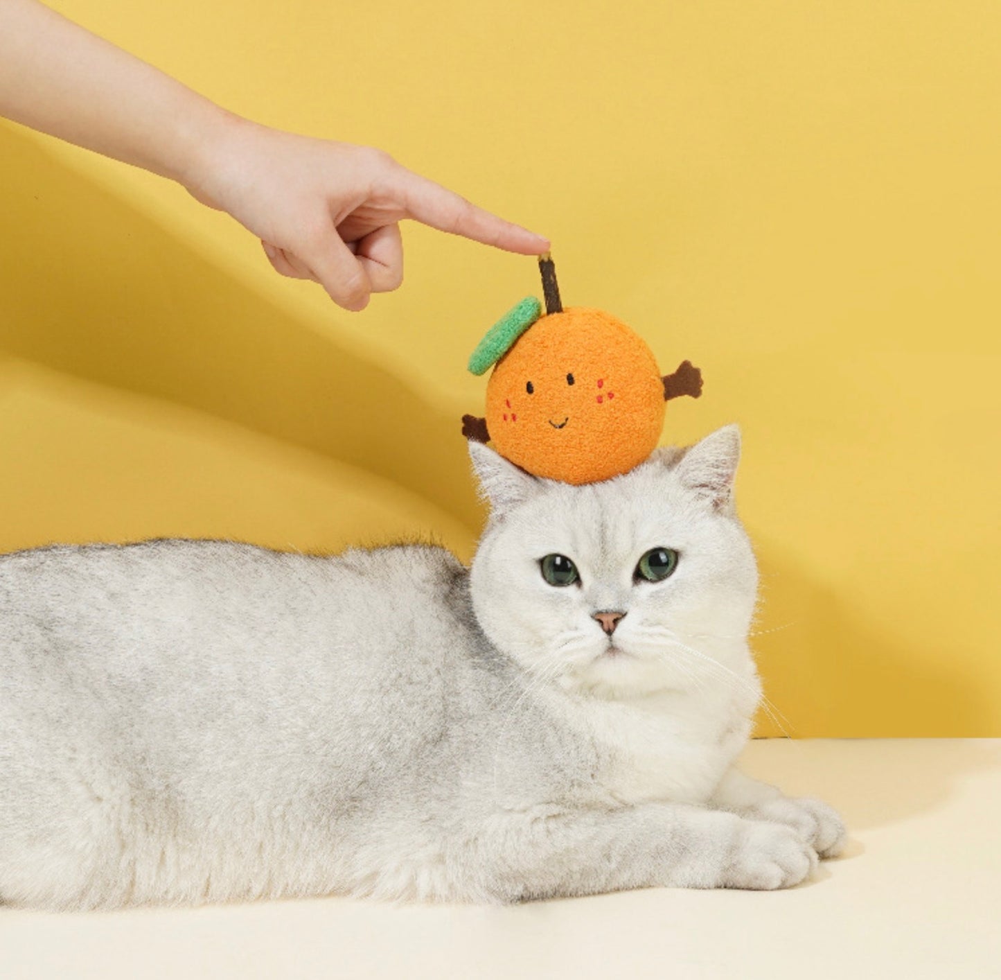 ZEZE Orange Silvervine Cat Toy