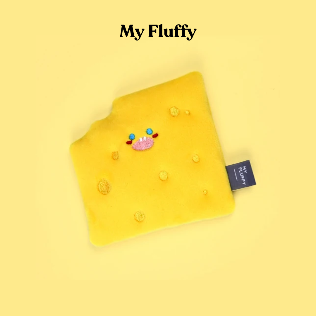 My Fluffy Cheese Toy for Dogs