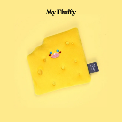 My Fluffy Cheese Toy for Dogs