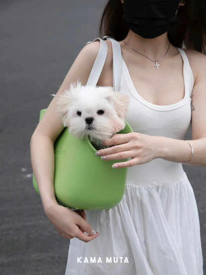 KAMA MUTA Deluxe Pet Tote Bag - Green