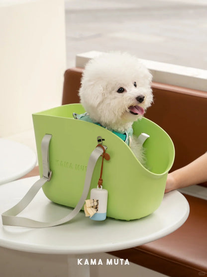 KAMA MUTA Deluxe Pet Tote Bag - Green